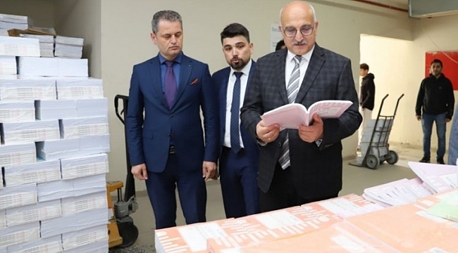 Yardımcı kaynak kitapların dağıtımı Bursa'da başladı