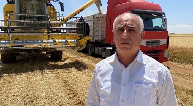 Adıyaman'da hububat hasadı başladı