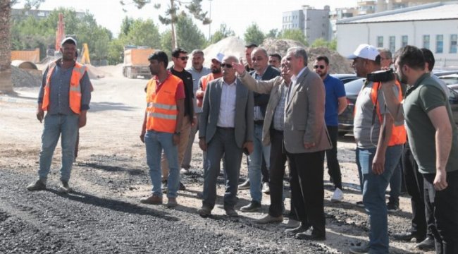 Başkan Beyazgül Birecik’te projeleri inceledi