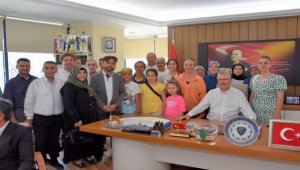 Karacabey'de bayramlaşma...