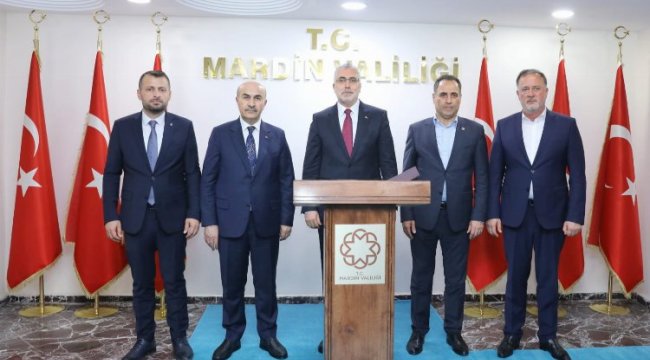 Çalışma Bakanı Vedat lşıkhan Mardin'de