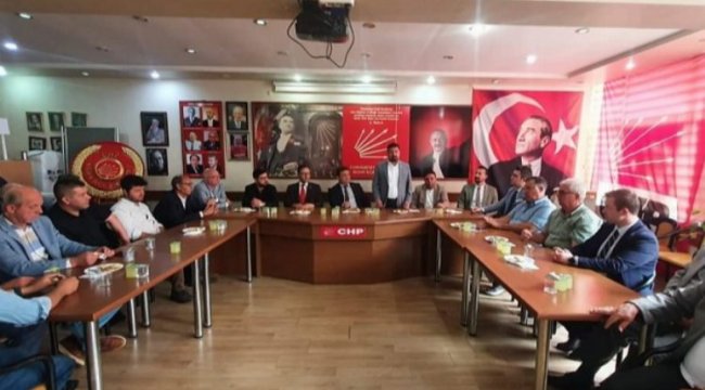 CHP Keşan'dan bayramlaşma töreni