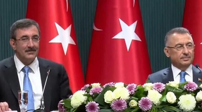 Cumhurbaşkanı Yardımcısı Cevdet Yılmaz görevi devraldı