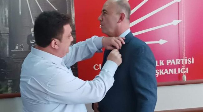 Edirne'de DSP Genel Başkanı'na tepki göstererek istifa etmişti... CHP'ye katıldı