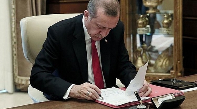 Erdoğan'ın atama kararları Resmi Gazete'de