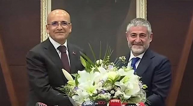 Hazine Bakanlığı'nda devir teslim