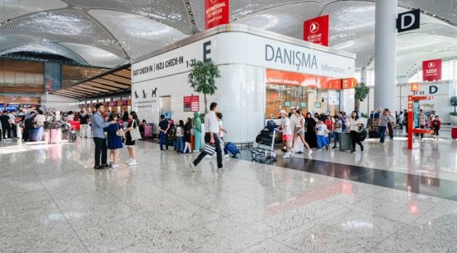 İstanbul Havalimanı'nda yolcu rekoru