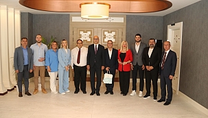 Kardeş şehirden Nilüfer Belediyesi'ne ziyaret 