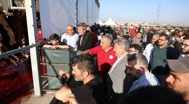 Kayseri Melikgazi'de bayram sevinci