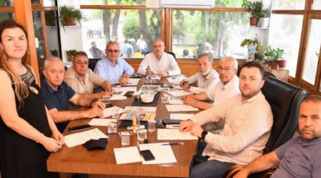 KİSEV yönetimi toplandı