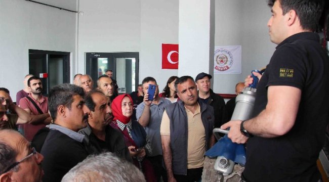 Kocaeli İtfaiyesi'nden İSG uzmanı öğretmenlere eğitim