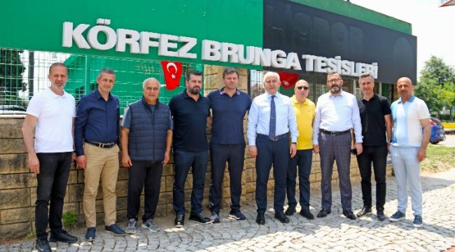 Kocaelispor Brunga Tesisleri'ne Büyükşehir'den inceleme