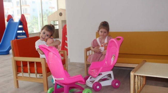 Kumluca Çocuk Kreşi ve Gündüz Bakımevi açıldı