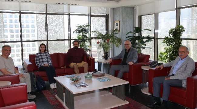 Manisa'da mimarlardan Başkan Ergün'e ziyaret