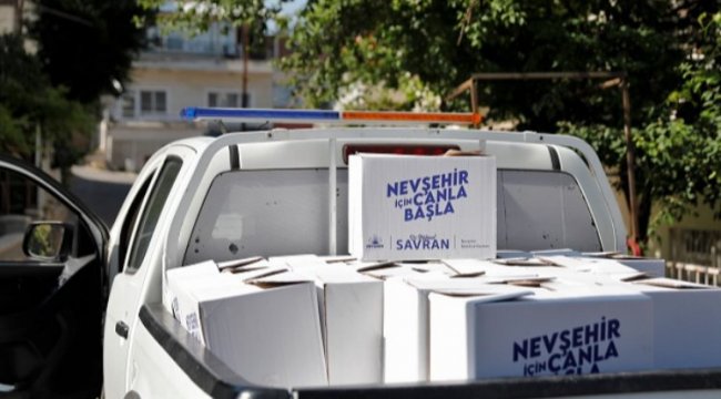 Nevşehir Belediyesi'nden ihtiyaç sahibine kurban eti