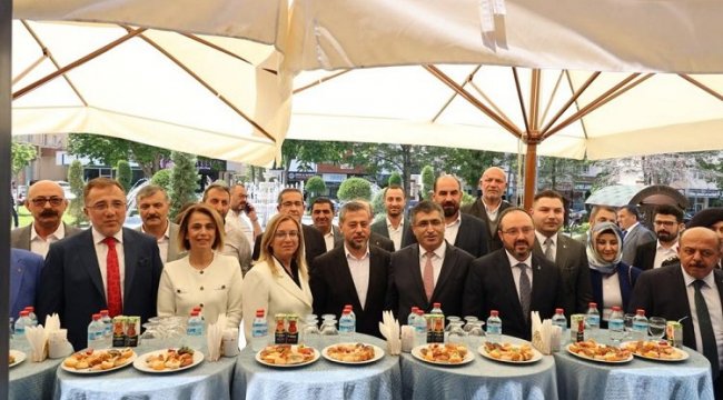 Nevşehir protokolü bayramlaştı