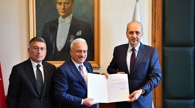 Numan Kurtulmuş TBMM Başkanlığı için adaylık başvurusunu yaptı