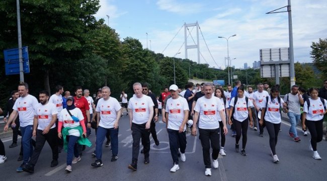 15 Temmuz şehitlerine İstanbul'da 'Vatan Koşu'lu anma