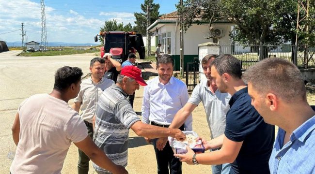 AK Parti İpsala'dan TMO’ya ziyaret