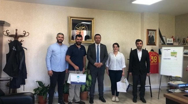 AKİB’den Kayseri Büyükşehir'e teknik ziyaret