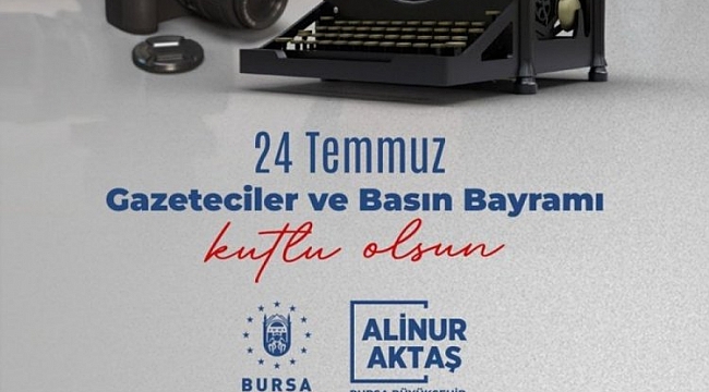 Aktaş'tan Gazeteciler ve Basın Bayramı paylaşımı