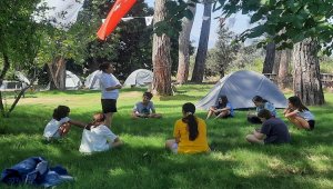 Antalya Muratpaşa'da Doğa Kampı'na ilgi yoğun