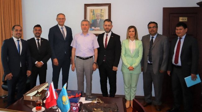 ASKON Konya’dan büyükelçilere ziyaret