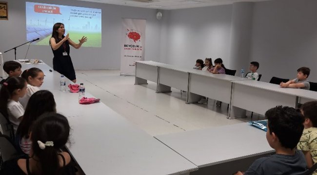 Beyçelik'le çocukların aklı yenilikte