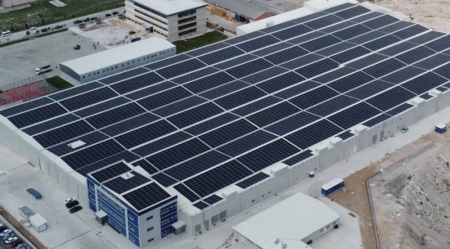 Bir firma daha enerjisini güneşten sağlayacak