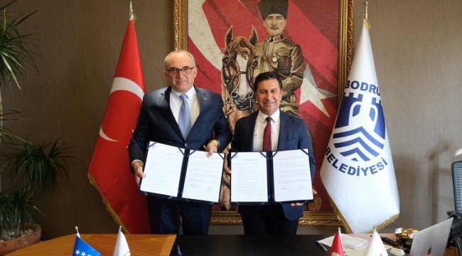 Bodrum Belediyesi ile Prizren'den kardeşlik protokolü