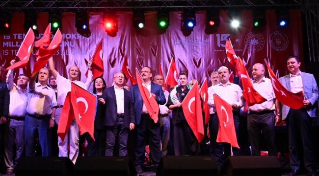 Bursa 15 Temmuz ihanetini unutmadı