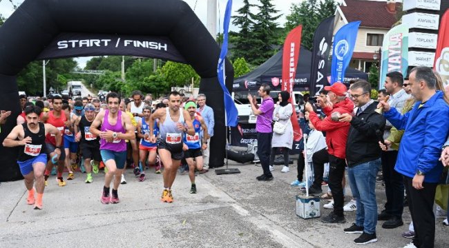 Bursa'da 'Kazancı Dostluk Koşusu' yapıldı