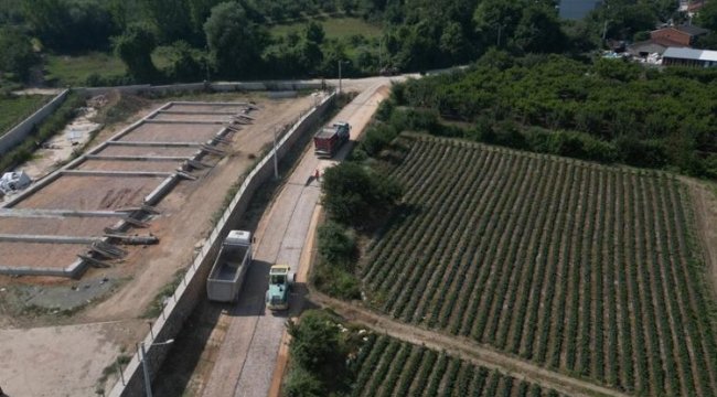Bursa İnegöl'de küme evlerde sathi kaplama