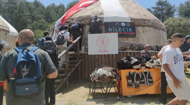 Bursa Keles Kocayayla'da Bilecik rüzgarı