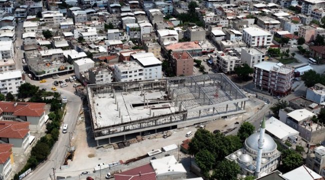 Bursa Yıldırım'da Arabayatağı'na modern pazar alanı