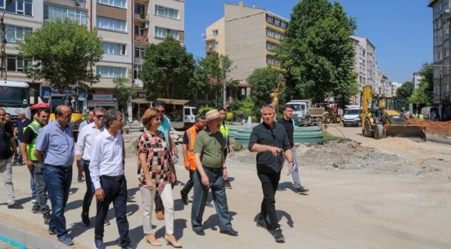 Büyükerşen’den çalışmalara yakın takip