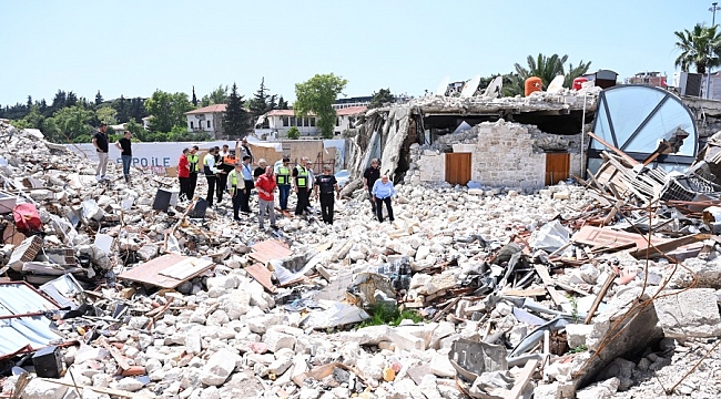 Büyükşehir Hatay'da saha çalışmalarına başladı