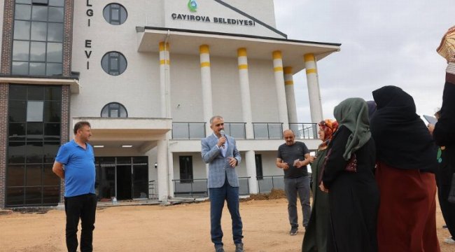 Çayırovalı kadınlar ilçedeki projeleri gezdi