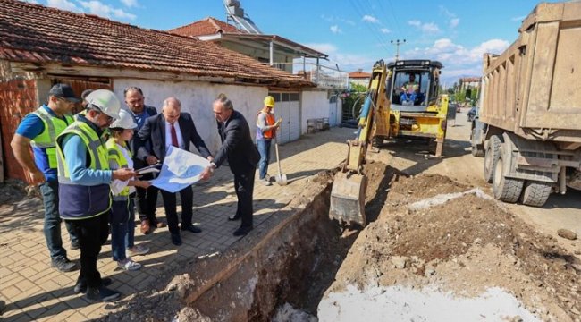 DESKİ’den Akalan’a yeni içme suyu hattı