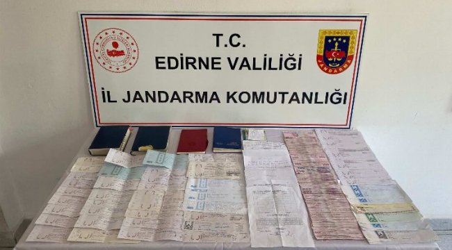 Edirne'de tefecilik operasyonu