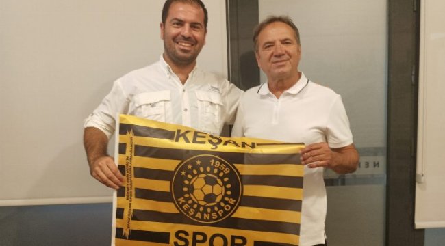 Efsane futbolcu Fariz’den Keşan’a ziyaret