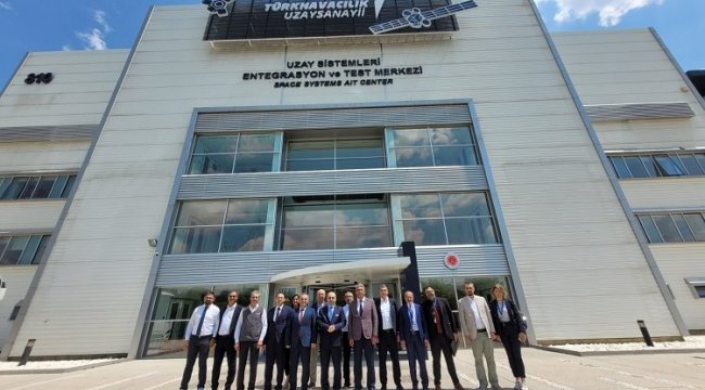 ERÜ’den TUSAŞ’a İş Birliği Ziyareti