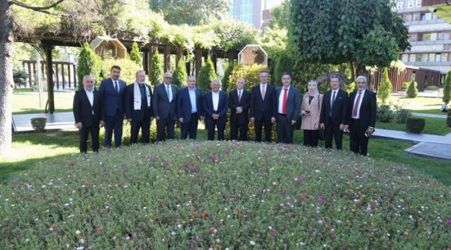 Filistin Büyükelçisi'nden Memduh Büyükkılıç'a ziyaret