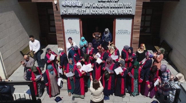 Gaziantep'te yetim çocuklara bol eğlenceli tatil