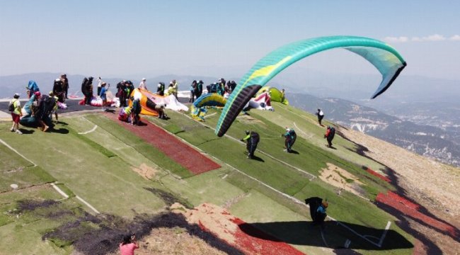 GEKA destekli Yamaç Paraşütü Çameli'de