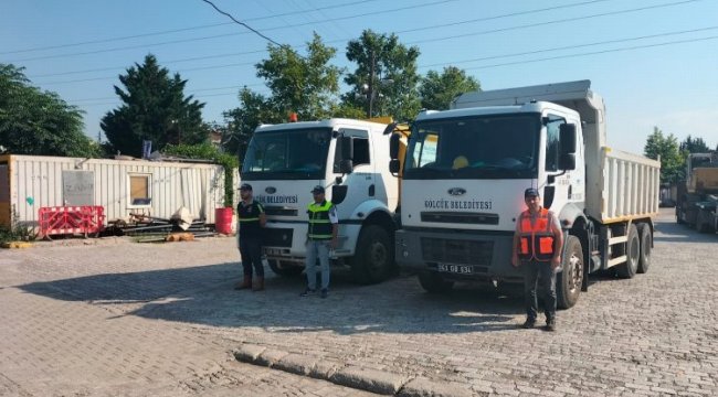 Gölcük'ten Bartın'a destek