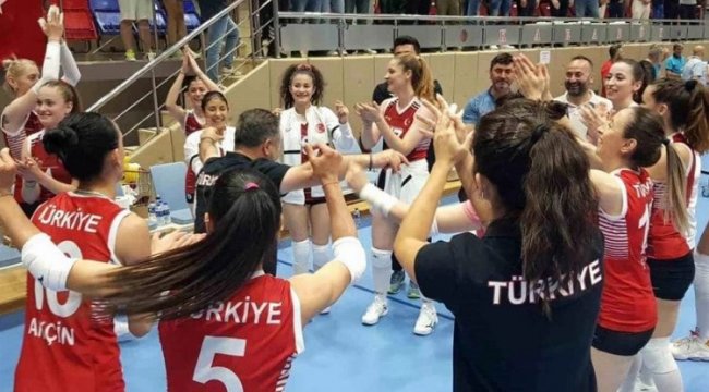 Gölcük'ü gururlandıran Avrupa başarısı