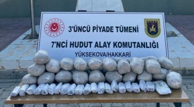 Hudutlarda uyuşturucu kaçakçılarına geçit yok!