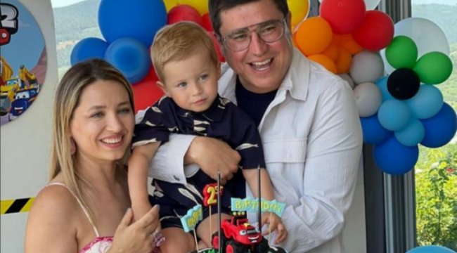 İbrahim Büyükak oğlunun doğum gününü Bursa'da kutladı