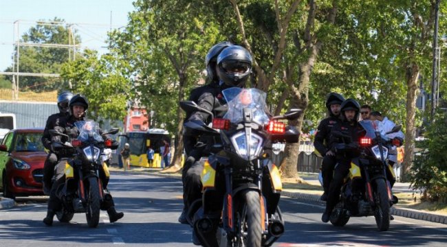İETT’nin motorlu acil müdahale ekibi yollarda